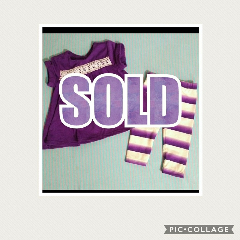 Rare Editions Top and leggings NWOT💟